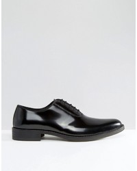 Chaussures richelieu en cuir noires Zign Shoes