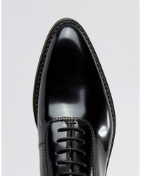 Chaussures richelieu en cuir noires Zign Shoes