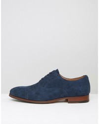 Chaussures richelieu en daim bleu marine Aldo