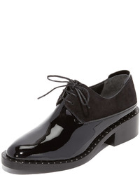 Chaussures richelieu en daim noires 3.1 Phillip Lim