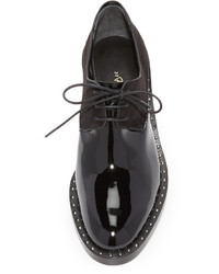 Chaussures richelieu en daim noires 3.1 Phillip Lim