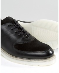 Chaussures richelieu en daim noires Zign Shoes