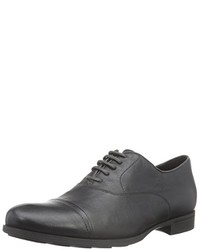 Chaussures richelieu gris foncé Geox