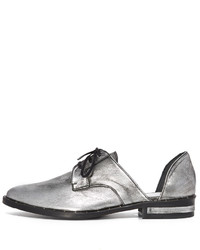 Chaussures richelieu gris foncé Freda Salvador