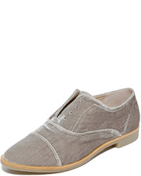 Chaussures richelieu grises Dolce Vita