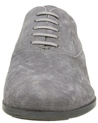Chaussures richelieu grises Geox