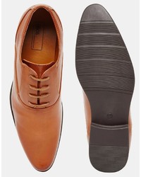Chaussures richelieu marron Asos