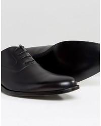 Chaussures richelieu noires Hugo Boss