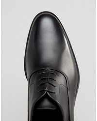 Chaussures richelieu noires Hugo Boss