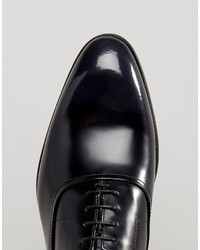 Chaussures richelieu noires Hugo Boss