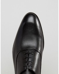 Chaussures richelieu noires Hugo Boss