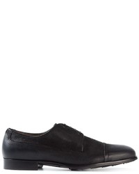 Chaussures richelieu noires Dolce & Gabbana