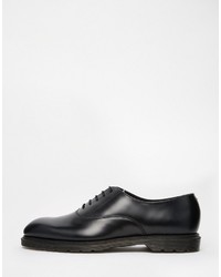 Chaussures richelieu noires Dr. Martens