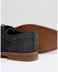 Chaussures richelieu noires Asos