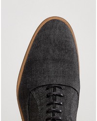 Chaussures richelieu noires Asos