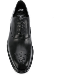 Chaussures richelieu noires Dolce & Gabbana