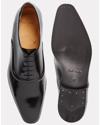 Chaussures richelieu noires Paul Smith