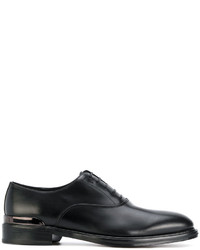 Chaussures richelieu noires Salvatore Ferragamo