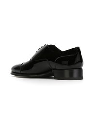 Chaussures richelieu noires DSQUARED2