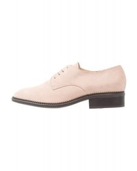 Chaussures richelieu roses Pieces