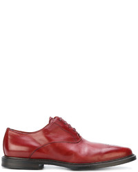 Chaussures richelieu rouges Dolce & Gabbana