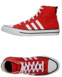 Chaussures rouge et blanc