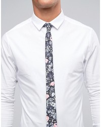 Chemise à fleurs blanche Asos