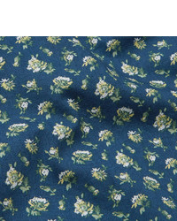 Chemise à fleurs bleue J.Crew