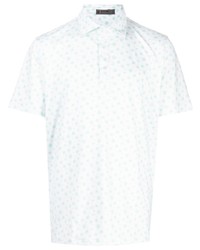 Chemise à manches courtes à fleurs blanche G/FORE