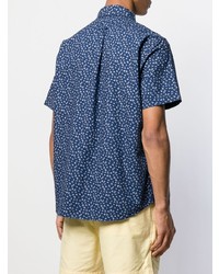 Chemise à manches courtes à fleurs bleu marine Polo Ralph Lauren