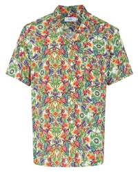 Chemise à manches courtes à fleurs multicolore Arrels Barcelona