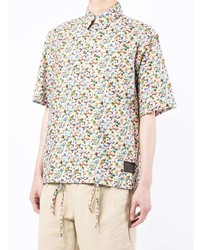 Chemise à manches courtes à fleurs multicolore Paul Smith