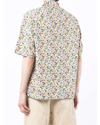 Chemise à manches courtes à fleurs multicolore Paul Smith