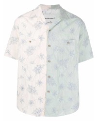 Chemise à manches courtes à fleurs vert menthe Andersson Bell