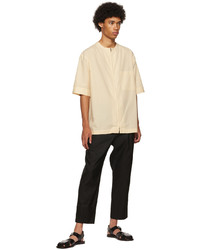 Chemise à manches courtes beige 3.1 Phillip Lim