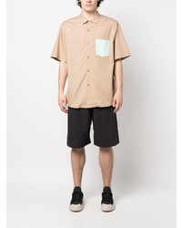 Chemise à manches courtes beige Ih Nom Uh Nit