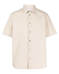 Chemise à manches courtes beige John Elliott