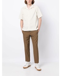 Chemise à manches courtes beige Paul Smith