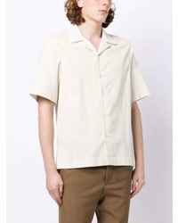 Chemise à manches courtes beige Paul Smith