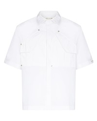 Chemise à manches courtes blanche 1017 Alyx 9Sm