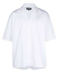 Chemise à manches courtes blanche Ahluwalia