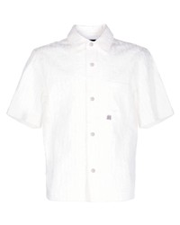 Chemise à manches courtes blanche Amiri