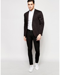 Chemise à manches courtes blanche Asos