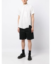 Chemise à manches courtes blanche Black Comme Des Garçons