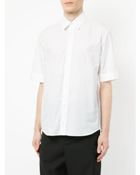 Chemise à manches courtes blanche McQ Alexander McQueen