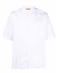 Chemise à manches courtes blanche Barena
