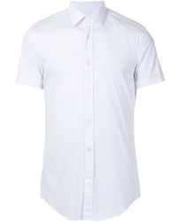 Chemise à manches courtes blanche BOSS