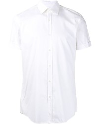 Chemise à manches courtes blanche BOSS