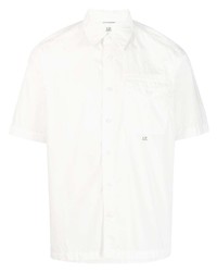 Chemise à manches courtes blanche C.P. Company