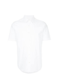 Chemise à manches courtes blanche Cerruti 1881